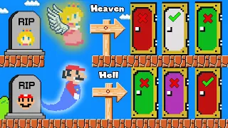Mario and Peach After Death: Don't Choose The Wrong Door...| Game Animation