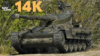 AMX 13 105 - 14K combined damage - World Of Tanks