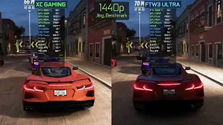 EVGA RTX 3060 Ti XC vs FTW3 Ultra Differences | Forza Horizon 5 | 1080p & 1440p