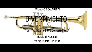 DIVERTIMENTO PER TROMBA E CONCERT BAND - Silvano Scaltritti