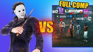 Full COMP TEAM tries to BULLY Myers - Dead by Daylight