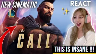 REACTING to THE CALL - League of Legends Season 2022 Cinematic (2WEI, Louis Leibfried e Edda Hayes)