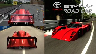 Toyota GT-One Road Car in Racing Games