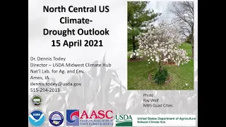 April North Central U S  Climate and Drought Summary and Outlook