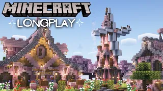 Minecraft Survival, Relaxing Longplay -  Cherry Wood Windmill (No Commentary) 1.20 (#5)