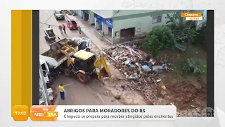 Chapecó se prepara para receber atingidos pelas enchentes no RS | Cotidiano | SCC Meio-Dia