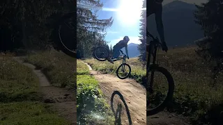 First day in Morzine was unreal!🤯😍✅🔥 #mtb #bike #shorts