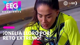 EEG 12 años: Onelia Molina rompió en llanto en reto extremo (HOY)