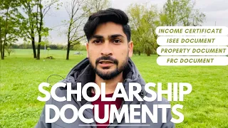 Documents for Italian Scholarship | What is ISEE | Study in Italy on Scholarship  | Rahat Khan