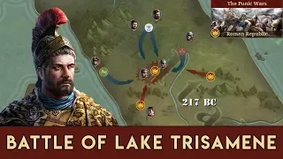 BATTLE OF LAKE TRASIMENE  [The Punic War] Great Conqueror Rome