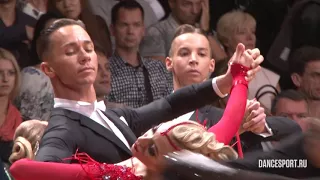 Evgeny Moshenin - Dana Spitsyna RUS | Tango | 1/16 WDSF GrandSlam Standard | GOC 2017