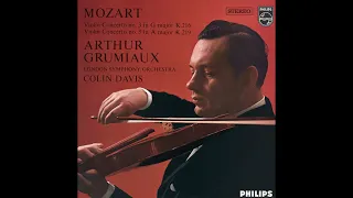 Mozart: Violin Concerto No. 3 in G major, K. 216 - Arthur Grumiaux, Colin Davis, London Symphony