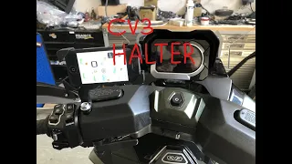 Kymco CV3 550i - Montage Original Navi / Handyhalter - DIY, Tutorial