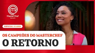 Vencedores e suas criações | Especial de 10 anos | BAÚ MASTERCHEF