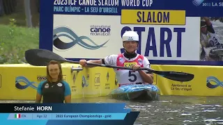 Women's Top 3 Highlights Semi Final / 2023 ICF Canoe-Kayak Slalom World Cup La Seu d'Urgell Spain