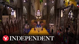 View inside Westminster Abbey revealed ahead of King Charles's coronation