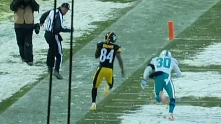 Antonio Brown's Near Miracle in the Snow | NFL Classic Game Highlights