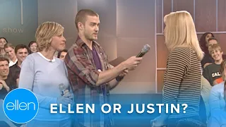 Is It Ellen or Justin Timberlake?