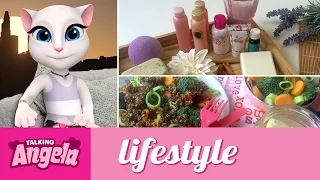 Talking Angela - My Evening Routine