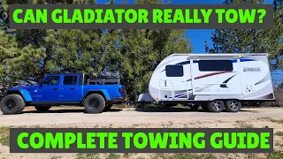 Thinking of Towing with a Jeep Gladiator? Watch this First.