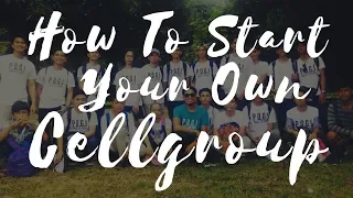 HOW TO START YOUR OWN CELLGROUP l G12 SYSTEM l WISDOM FROM BISHOP ORIEL BALLANO