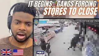 Brit Reacts To IT BEGINS - SHOPLIFTING GANGS CLOSE NYC STORES FOREVER!