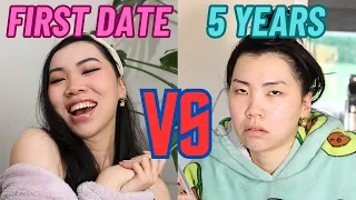 First Date VERSUS Five Year Relationship
