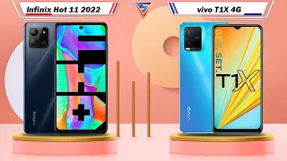 Infinix Hot 11 2022 Vs vivo T1X 4G | vivo T1X 4G Vs Infinix Hot 11 2022