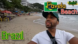 They Said NOT To Go To Favela Beaches But I Had To See! Things To Do In Rio de Janeiro Brazil Brasil