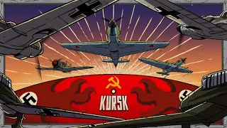 Battle of Kursk from the Aerial Perspective | Animated History