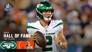 New York Jets Top Plays vs. Cleveland Browns | 2023 Preseason HOF Game