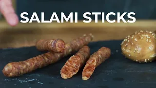 Salami Sticks selber machen - Perfekte Rohwurst für Anfänger