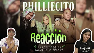 MEXICANOS REACCIONAN 🇲🇽 II Natti Natasha x Nio Garcia x Brray - Philliecito [Official Video] 💚