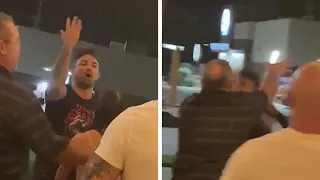 Mike Perry Knocks Out Old Man (FULL ALTERCATION)