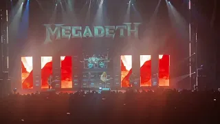 Megadeth Live 2022 Tulsa Oklahoma Conquer or Die and Dystopia