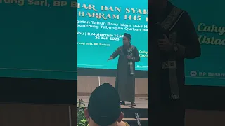 Ustadz Ucay Batubara mengocok perut para pegawai BP Batam