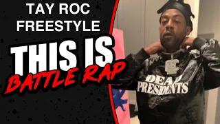 Tay Roc freestyle GOES CRAZY on the beat!!!