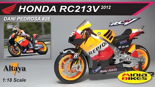 EP413 | DANI PEDROSA (2012) | HONDA RC213V | ALTAYA | 1:18 SCALE | MOTOGP