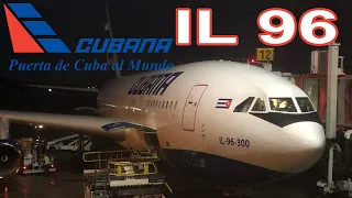 Cubana IL-96 Business Class | Havana - Madrid