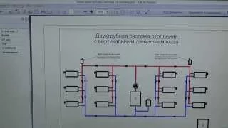 Двухтрубная система отопление сравнение вертикальной и горизонтальной