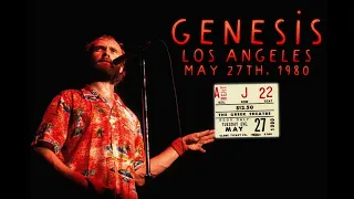 Genesis - Live in Los Angeles - May 27th, 1980