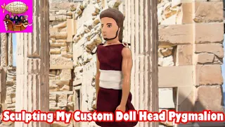 Sculpting My Custom Doll Head Pygmalion | How to Make DIY Custom Character Series