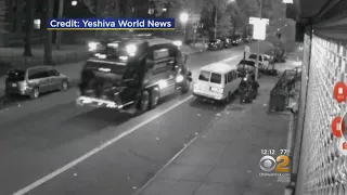 Garbage Truck Slams Into A Dozen Parked Cars