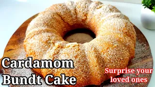 Easy Cardamom Bundt Cake Recipe