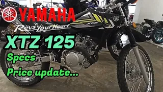 2023 Yamaha XTZ 125... Pinaka affordable Japanese Enduro motorcycle SA Pinas. Specs/Price update..