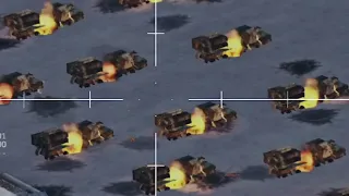 Brutal Destruction!American Supersonic Missile,Destroy Hundreds of Russian Nuclear Missiles,Arma 3