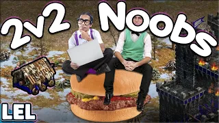 2v2 Noobs on Hamburger