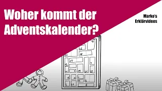 Woher kommt der Adventskalender? Einfach erklärt! - Lern- und Erklärvideo für Grundschul-Kinder.