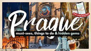 BEST THINGS TO DO IN PRAGUE FOR FIRST TIMERS W/ MAP (2024) | 10+ Must-Dos,  Hidden Gems & More!
