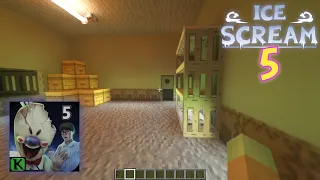 Ice Scream 5 New Secret Dump In Minecraft!